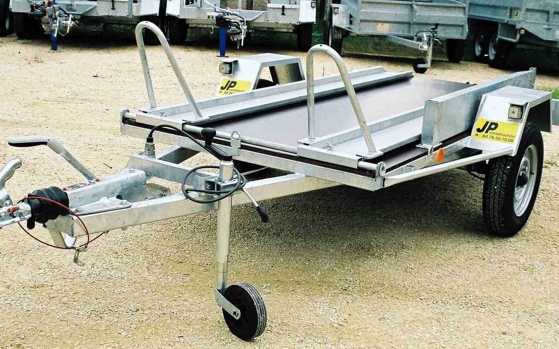 Remorque Porte Moto JP Construction Concepteur Et Fabricant De 