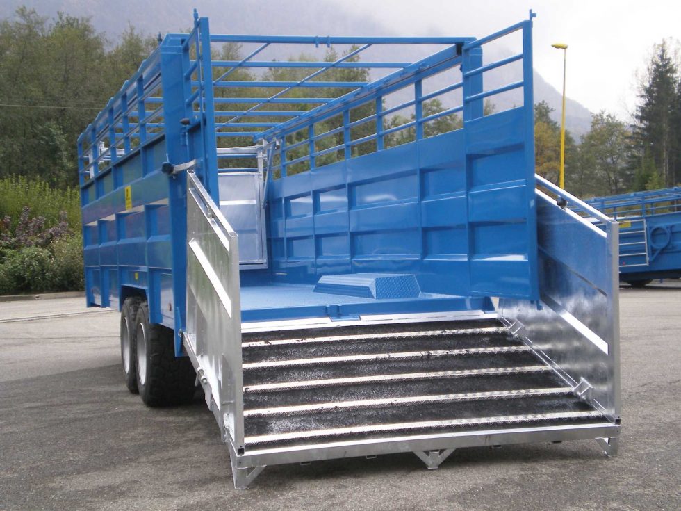 B?�taill?�re S?�rie II m?�tallique 1 et 2 essieux - JP Construction - Concepteur et fabricant de 